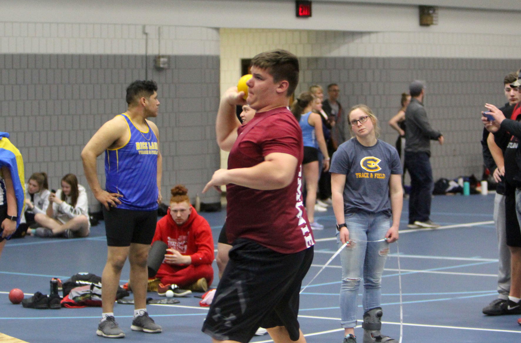 Big Rivers Conference track and field indoor relays 4-2-19